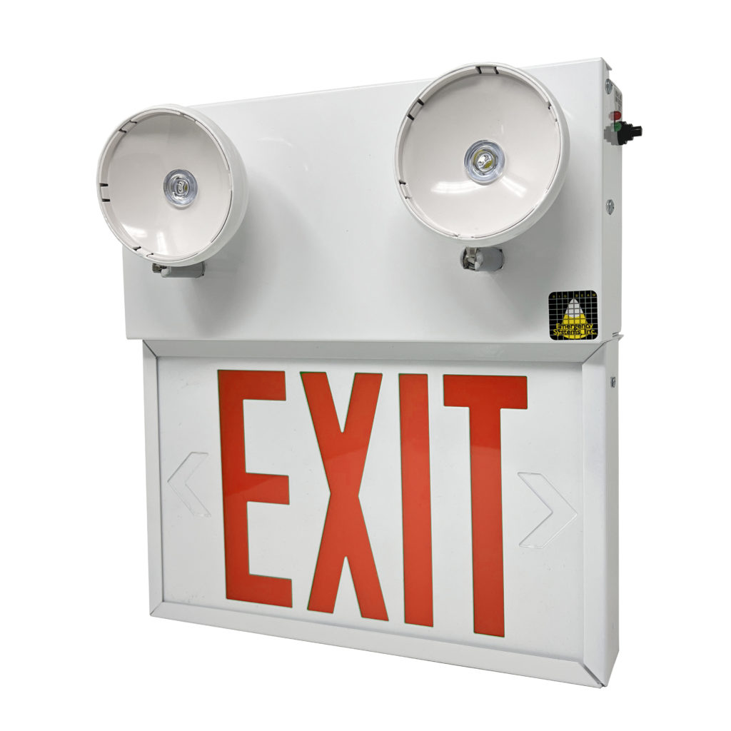 Combination Exit Emergency Light COM Big Beam